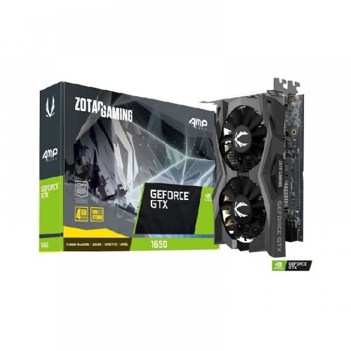 ZOTAC GAMING GeForce GTX 1650 AMP Core 4GB GDDR6 Gaming Graphics Card - ZT-T16520J-10L ZOTAC GAMING GeForce GTX 1650 AMP Core 4GB GDDR6 Gaming Graphics Card - ZT-T16520J-10L